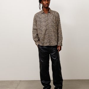ANIMAL PRINT FLANNEL SHIRT