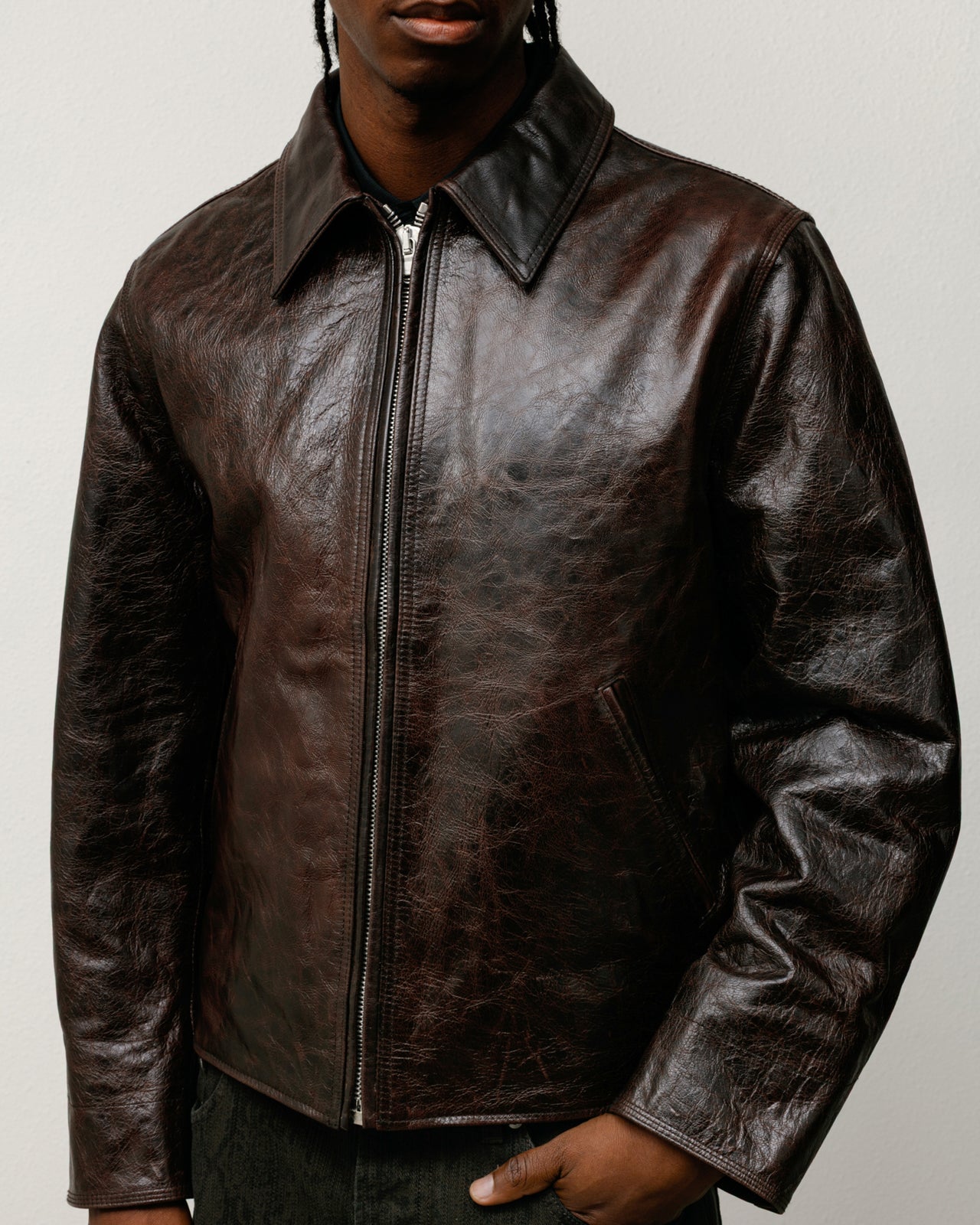 GARAGE JACKET LEATHER - Image 2