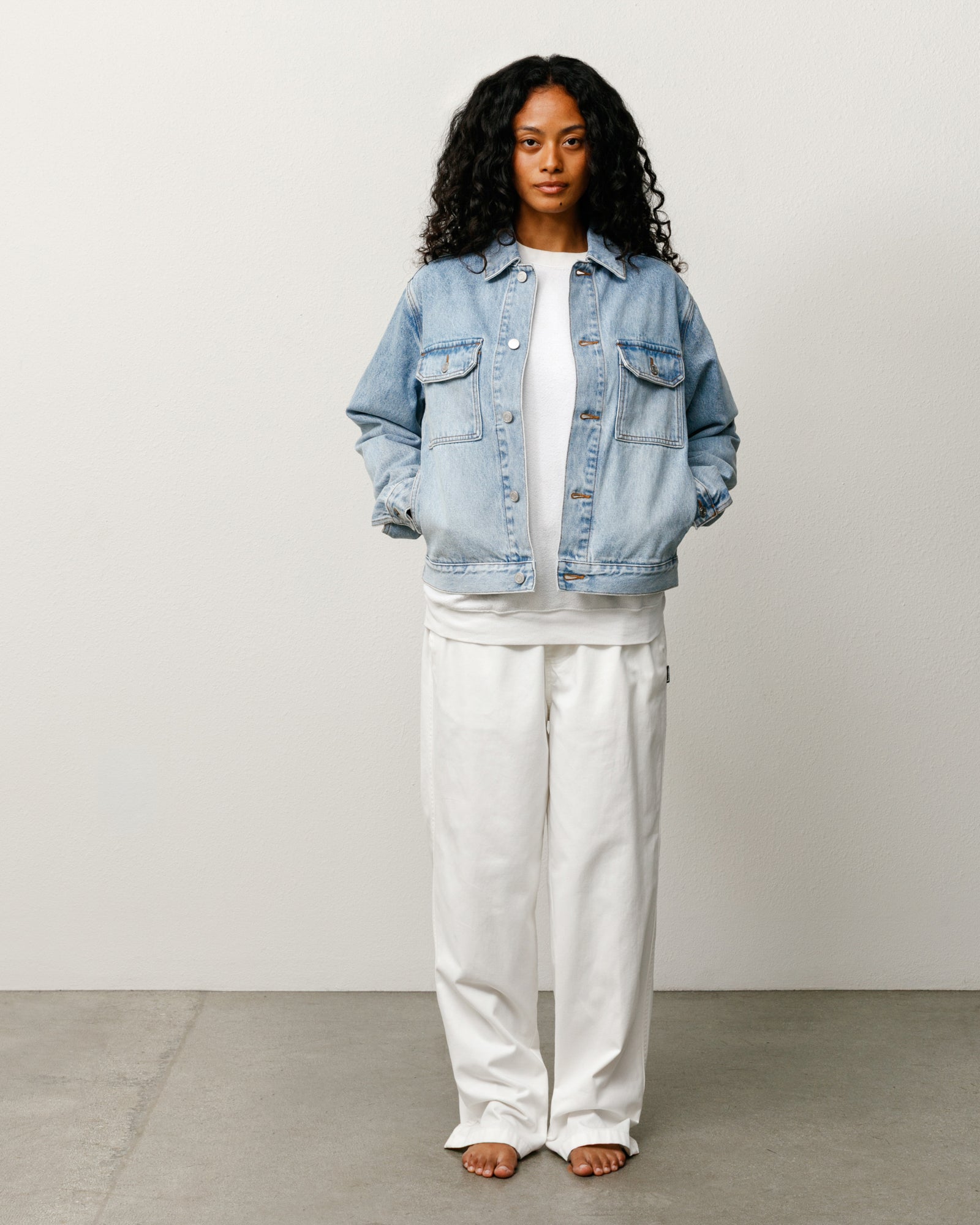 DENIM TRUCKER JACKET - Image 2