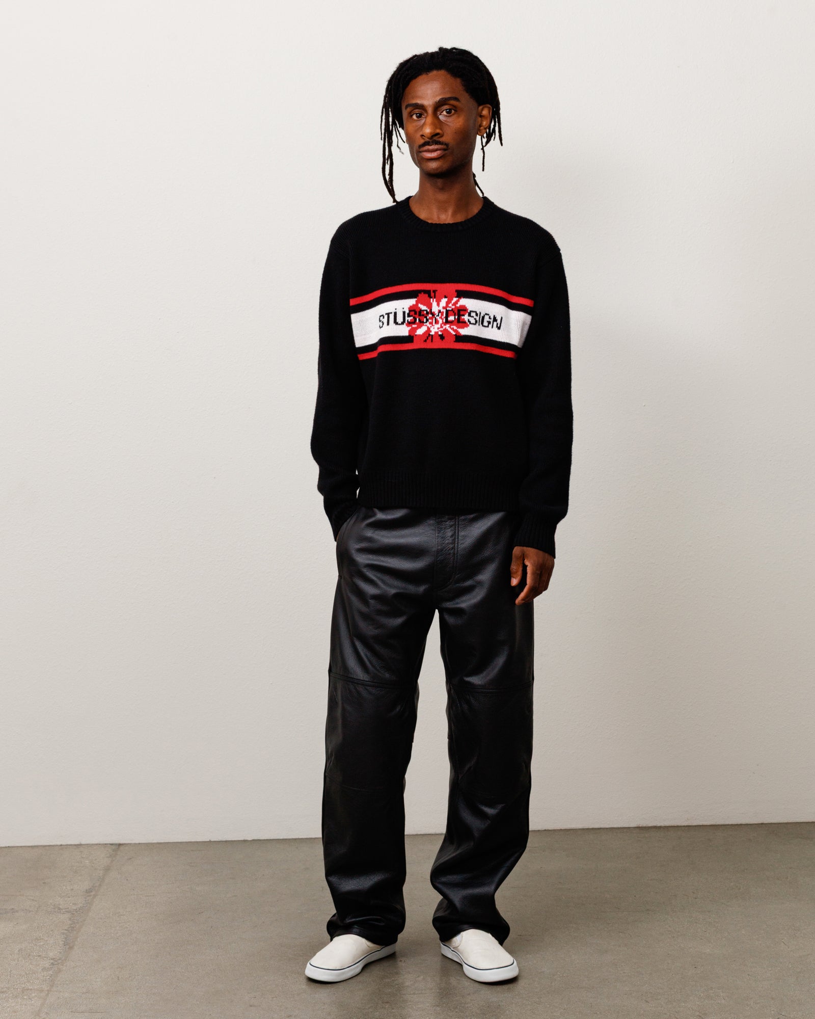 LEATHER MOTO PANT