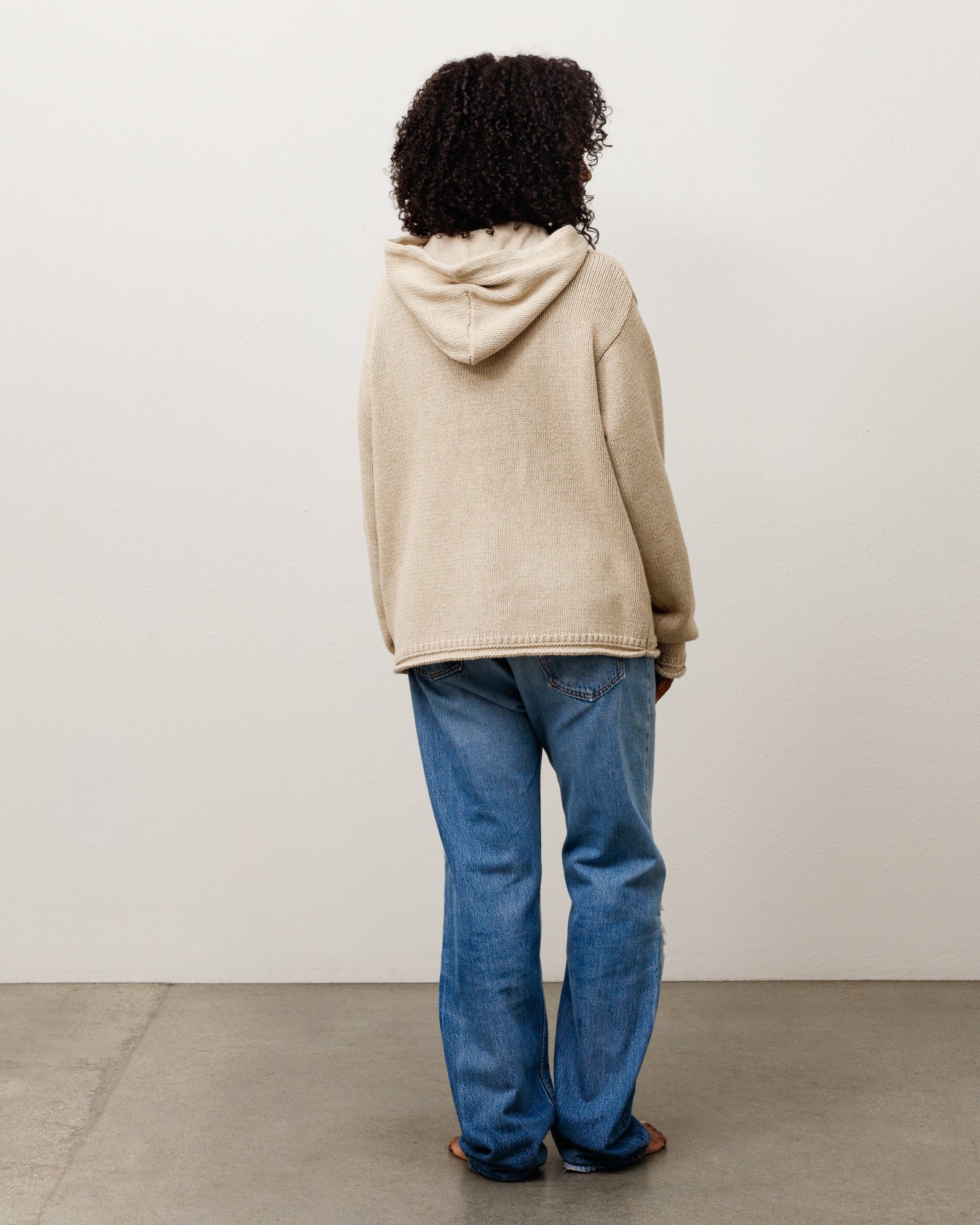 BEACH HOODED SWEATER - Image 3