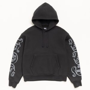 MOTIF PRINT HOODIE