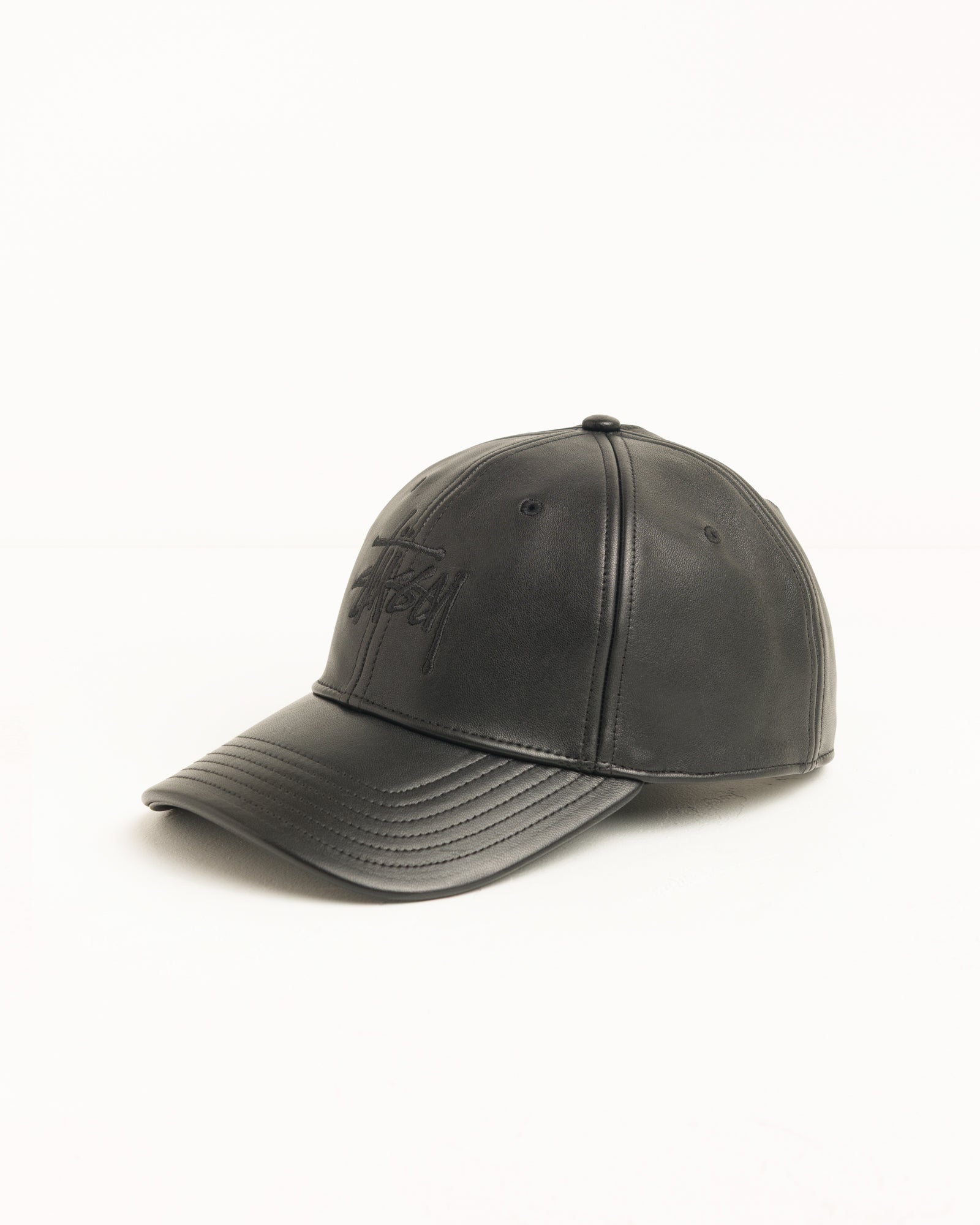 LEATHER BASIC ST??SSY CAP - Image 2