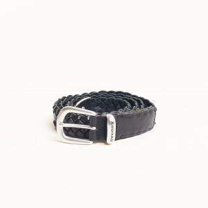 BRAIDED LEATHER BELT