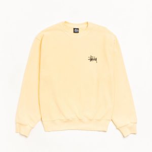 BASIC STÜSSY CREW GARMENT DYED