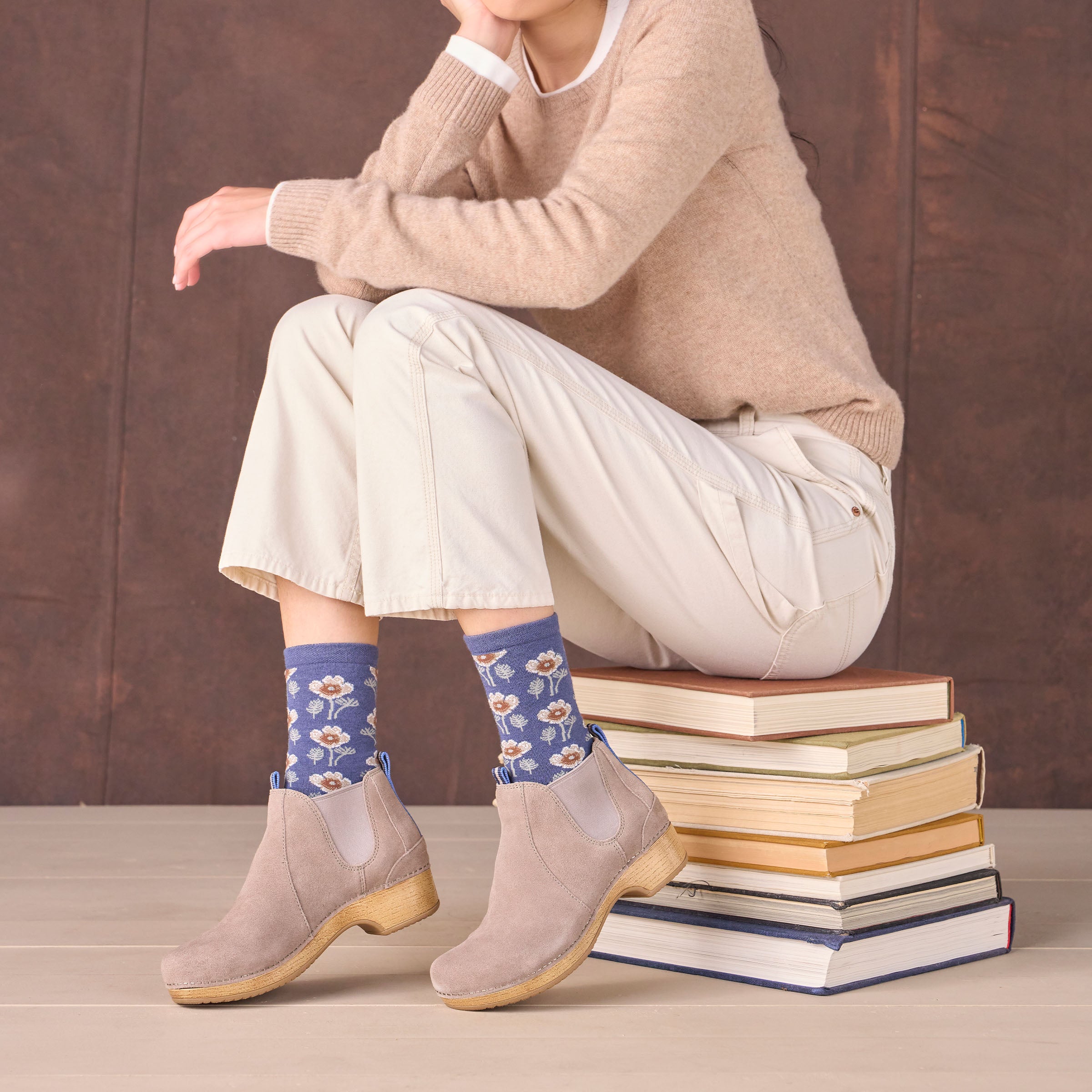 Becka Taupe Suede - Image 5